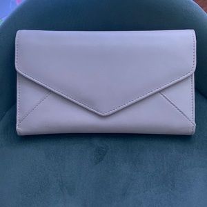Pale pink wallet